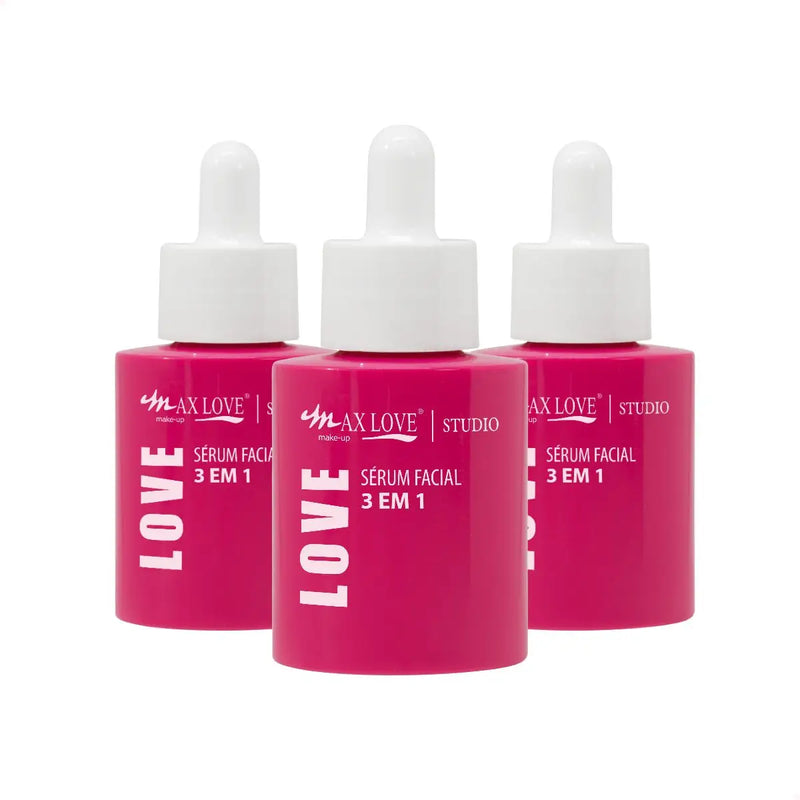 Sérum Facial 3 em 1 Max Love
