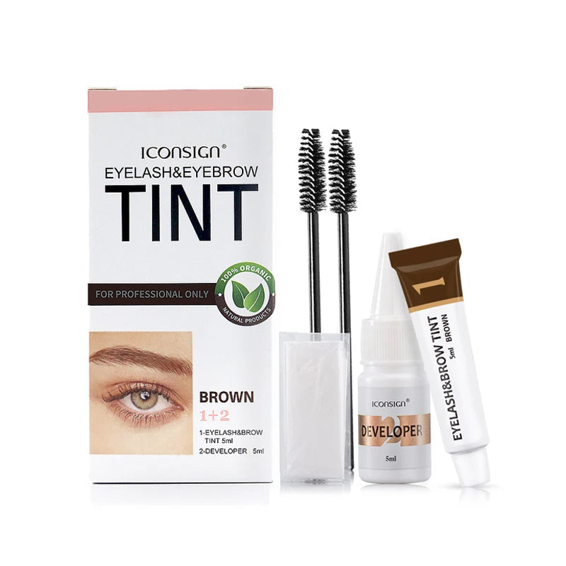 Kit Tintura para Cílios e Sobrancelhas