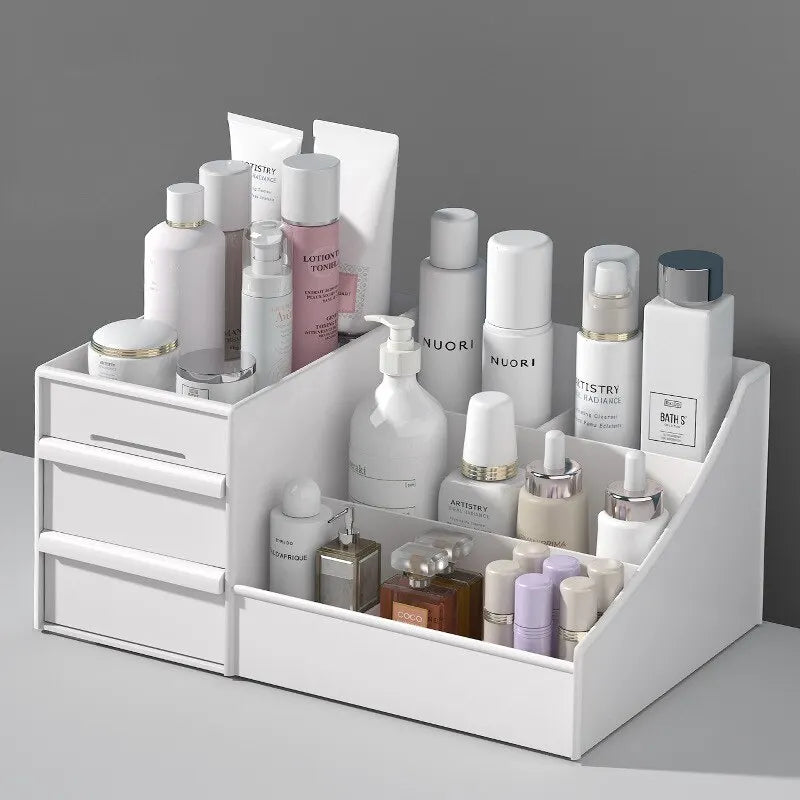 Gaveteiro Organizador de Mesa para Skincare e Maquiagem