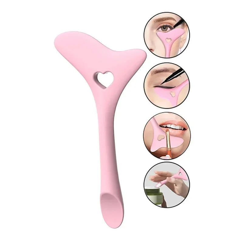 Ferramenta Multifuncional de Silicone para Maquiagem