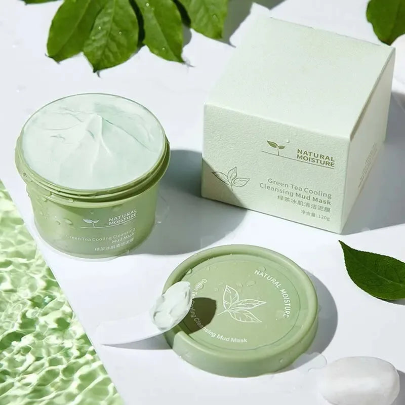 Máscara de Chá Verde Gelado