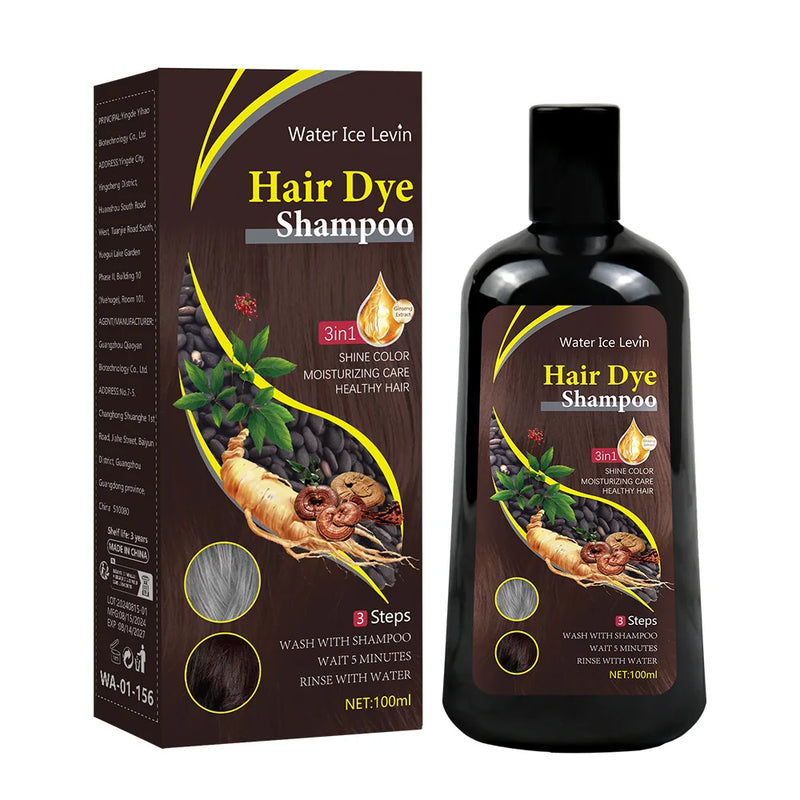 Shampoo/Tintura 3 em 1