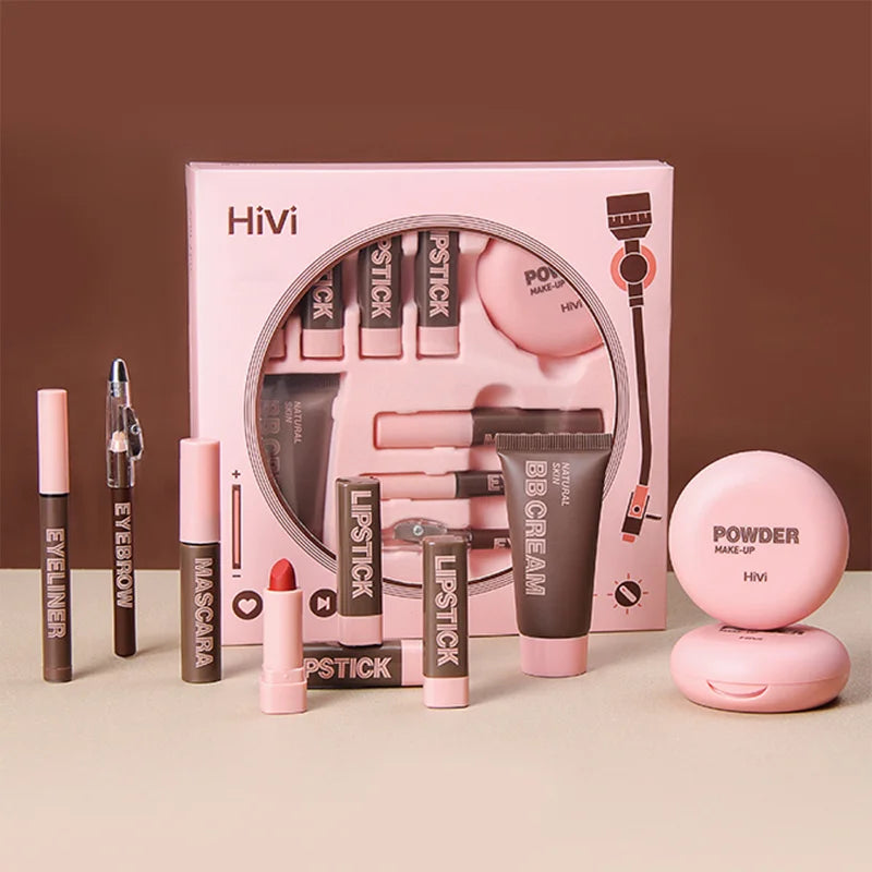 Kit Completo de Maquiagem para o Rosto