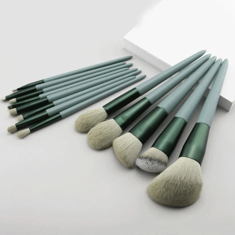 Kit Completo de 13 Pincéis para Maquiagem