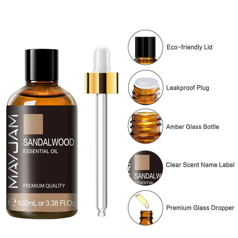 Óleos Essenciais Puros MAYJAM (100ml)