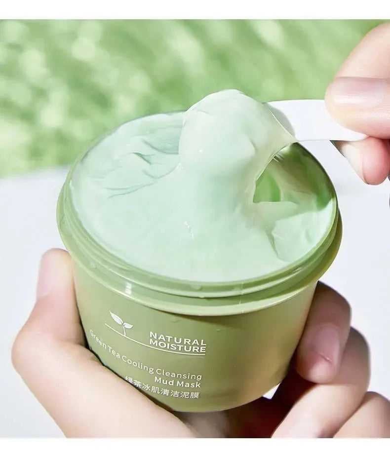 Máscara de Chá Verde Gelado