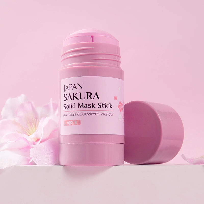 Máscara Facial em Bastão Sakura