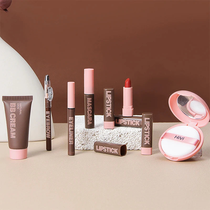 Kit Completo de Maquiagem para o Rosto