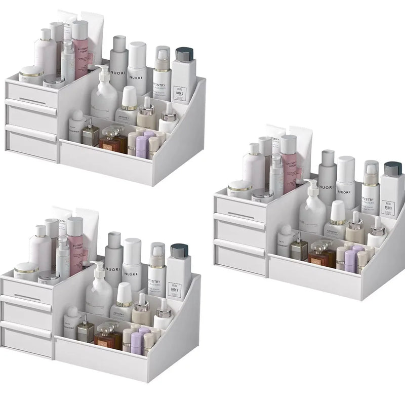 Gaveteiro Organizador de Mesa para Skincare e Maquiagem